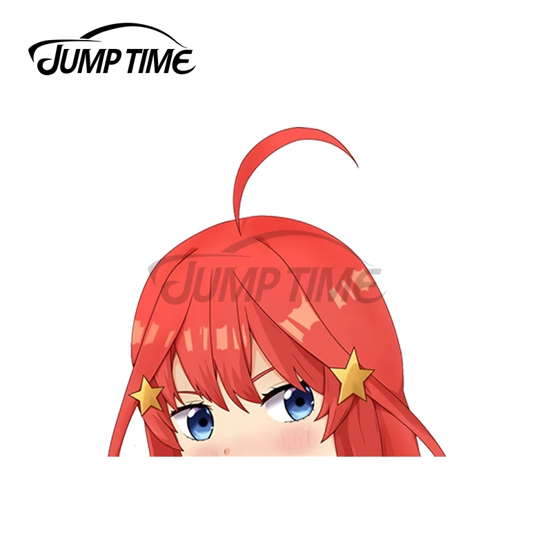 

JumpTime 13x5,6 см для ицуки Peeker виниловые наклейки автомобильные наклейки индивидуальные окна мотоциклетный шлем прикуса царапин наклейка на ба...