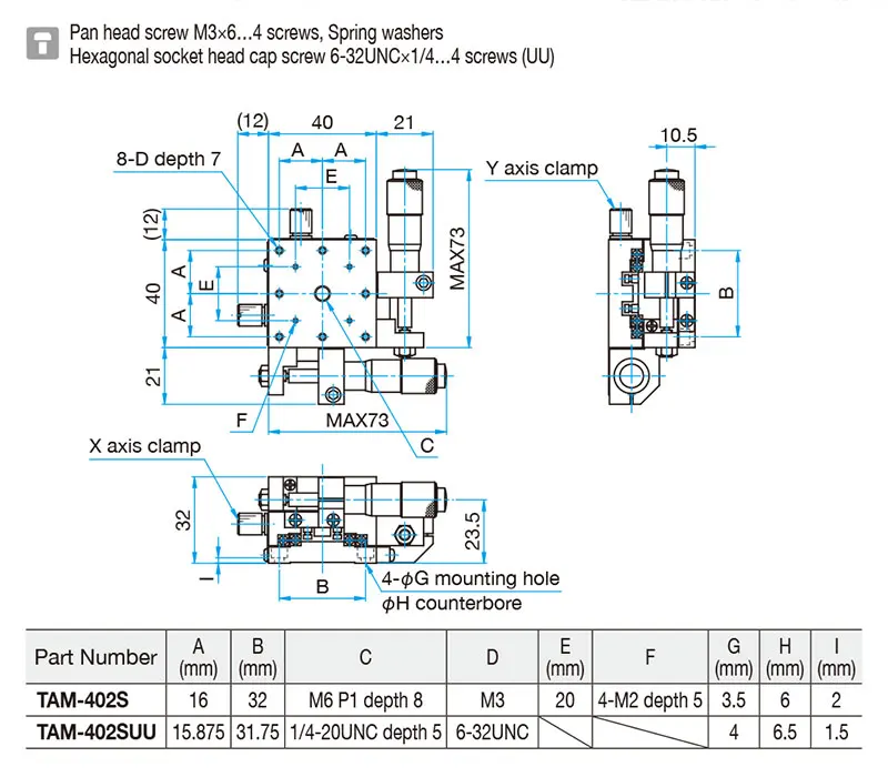 XY Sigma TAM-402S            40