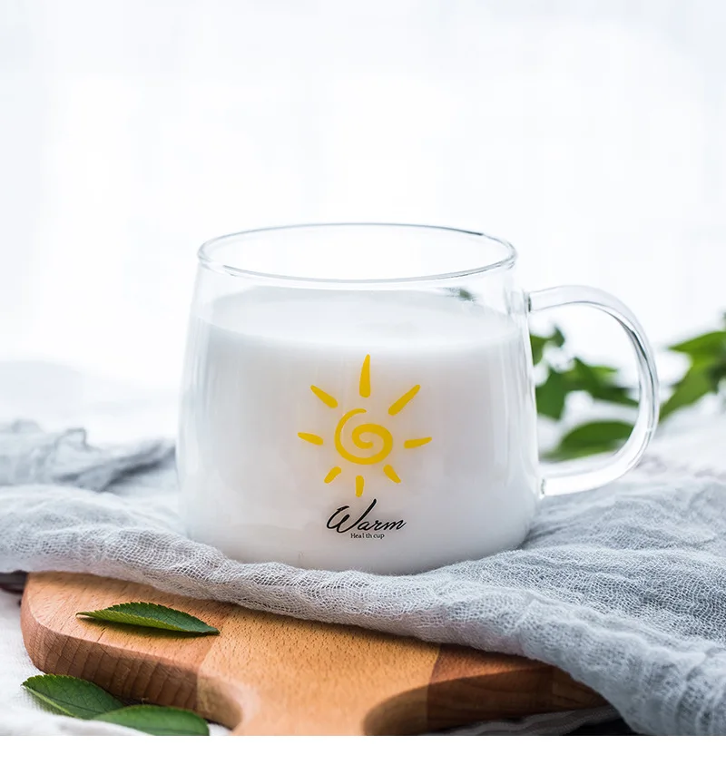 Оригинальный дизайн термостойкая стеклянная Водонепроницаемая чашка