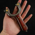 Новый Нержавеющаясталь сандаловое дерево Лазерная Рогатка быстро Пресс плоская резиновая лента для наружной фотосъемки конкурентоспособная Резина лента катапульта