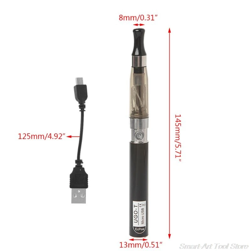 

For Ego-T CE4 Kit 650mah Battery Side USB Charge Electronic Cigarette Atomizer F25 21 Dropshipping