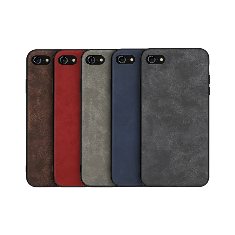 

The new retro holster mobile phone case, suitable for iphone se 2020 case, shockproof and anti-fall silicone case