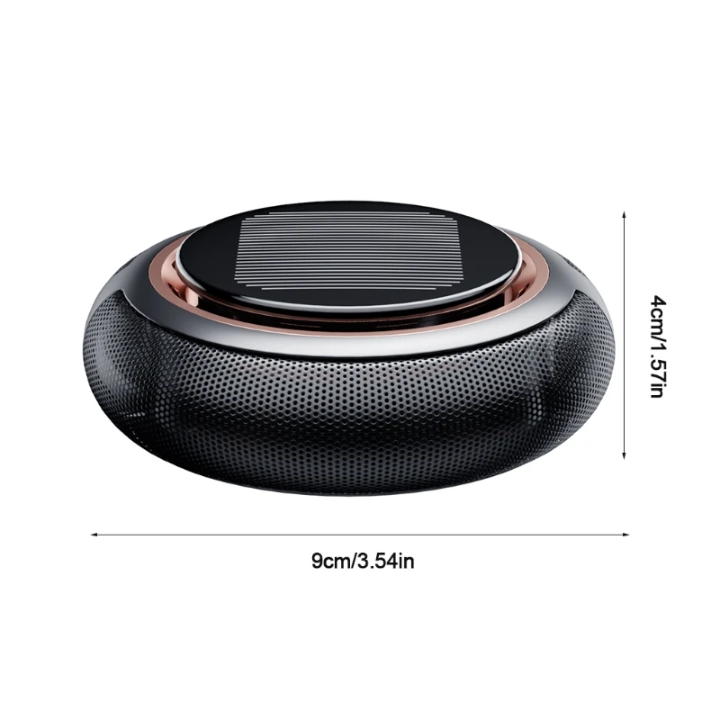 

Air Freshener Car Scent Solar Energy Rotating Perfume Aromatherapy Diffuser