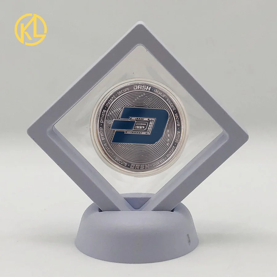 CO017-1 Позолоченная горячая Распродажа Биткоин битная монета Litecoin пульсация эфириум криптовалюта металлическая памятная монета с выставочным стендом - Цвет: CO017-1