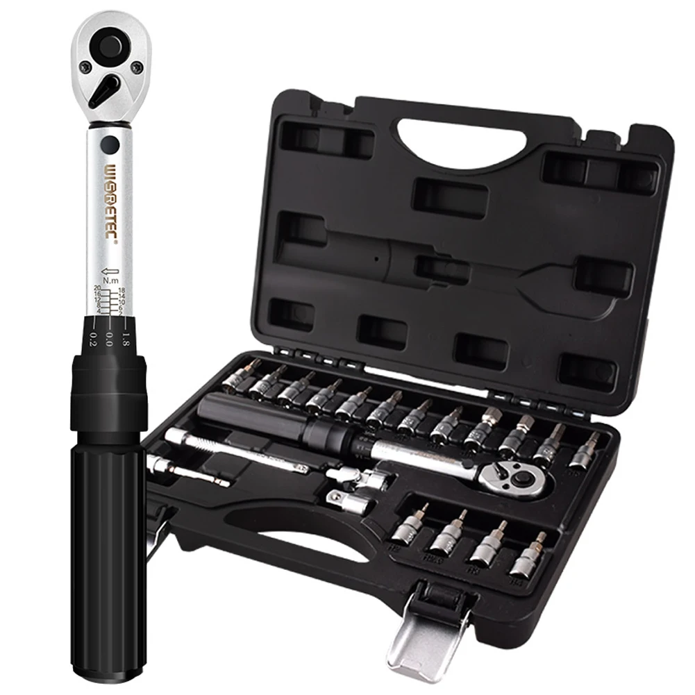 Набор торцевых ключей комплект инструментов 21 в 1 для ремонта велосипедов и