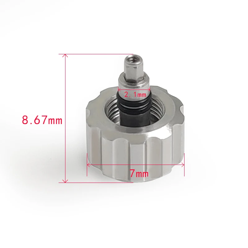 Корона часов из нержавеющей стали серебристая золотистая черная для Seiko SKX007