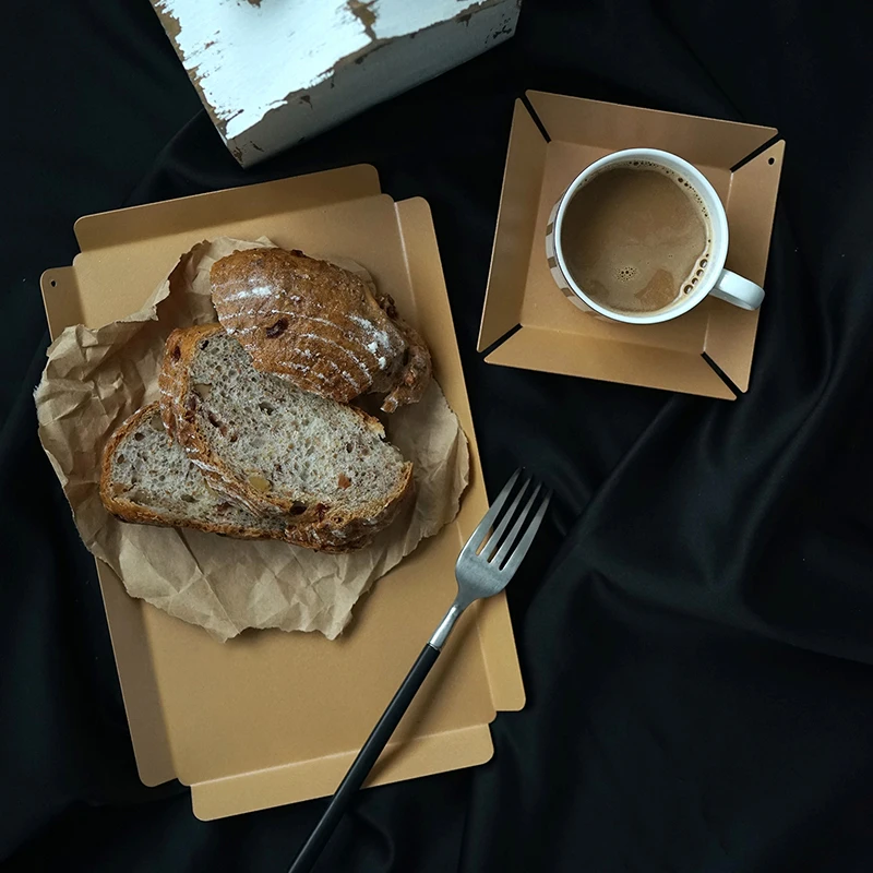 Железные подносы для хранения в скандинавском стиле мелочей/ключей креативный