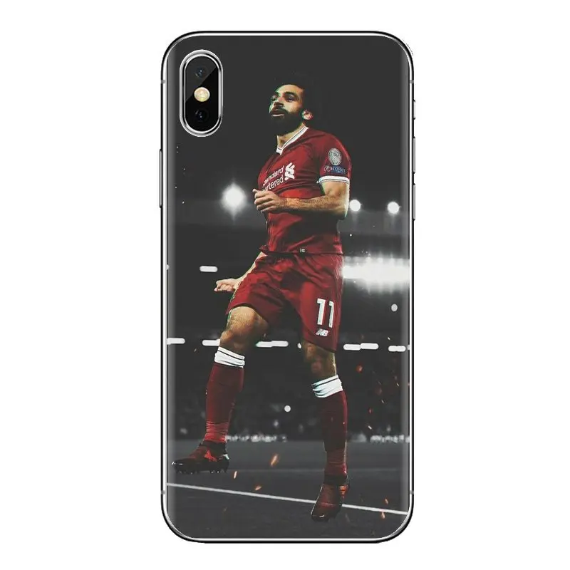 Для samsung Galaxy S3 S4 S5 мини S6 S7 край S8 S9 S10 Plus Note 3 4 5 8 9 Мохаммеда Салаха прозрачные