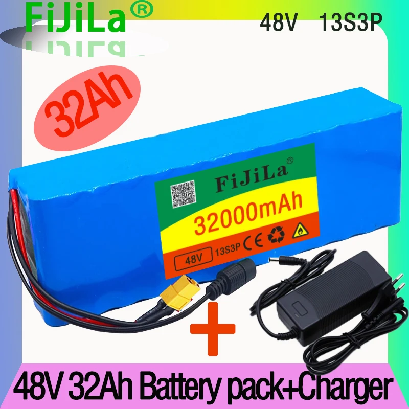 

Аккумулятор для электровелосипеда, 48 В, 13 s3p, 32 Ач, 1000 Вт