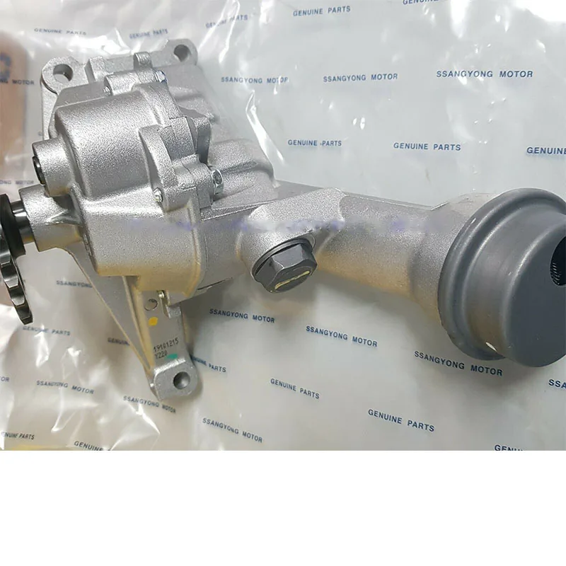 Подлинный масляный насос в сборе для Ssangyong REXTON KYRON + D27DT # OEM 6651800701 66518 00701|Водяные