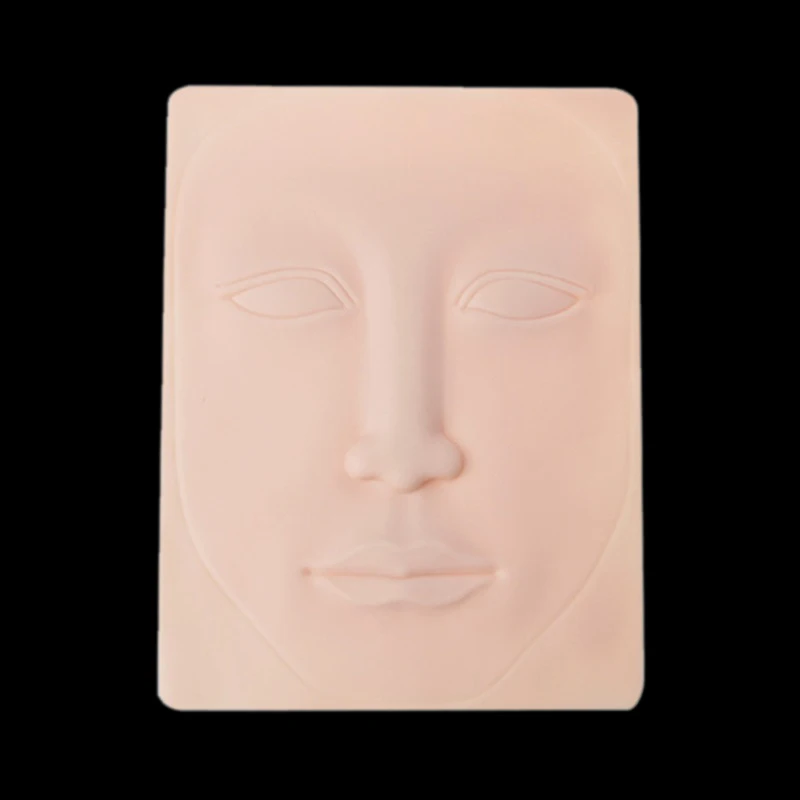 

3D Face Practice Skin Design Fake For Beginners 3D Permanent Makeup Lips Eyebrow Face