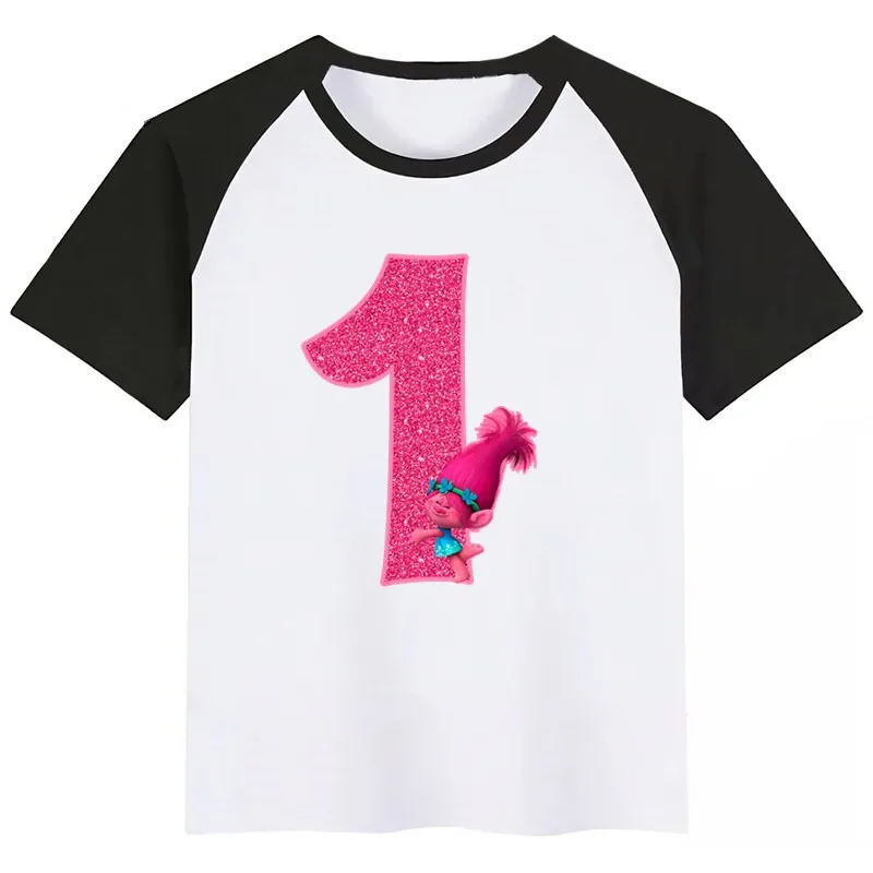 Футболка детская летняя с круглым вырезом и забавным принтом|Тройники| |