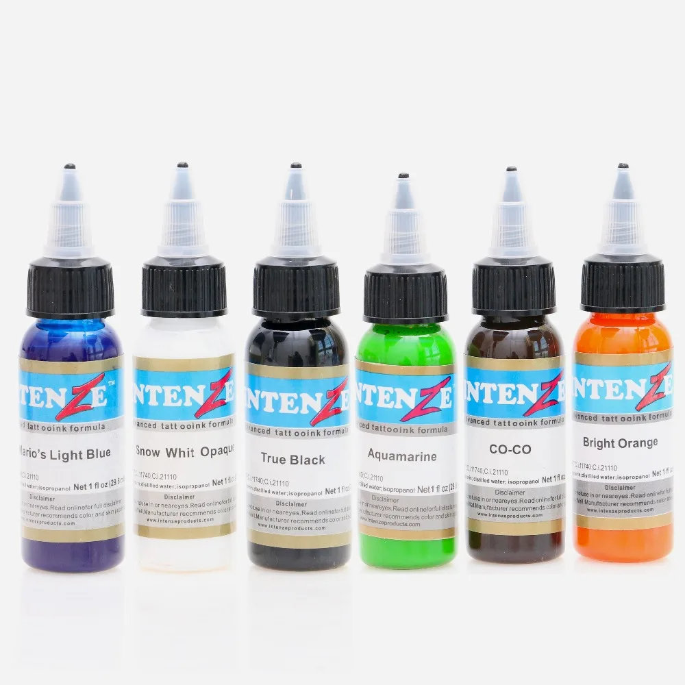 30ml Natural Plant Tattoo Ink 14 Colors Pigment for Semi-permanent Makeup Eyebrow Eyeliner Lip Body Arts Paint Tattoo Supplies
