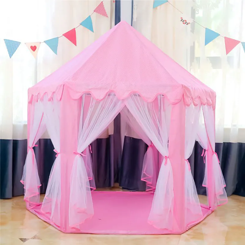 

ChildKing Kids Tent Play House Children Tent Kids House Kids Play House Teepee Tents Camping For Years Kids Tent For 2-7