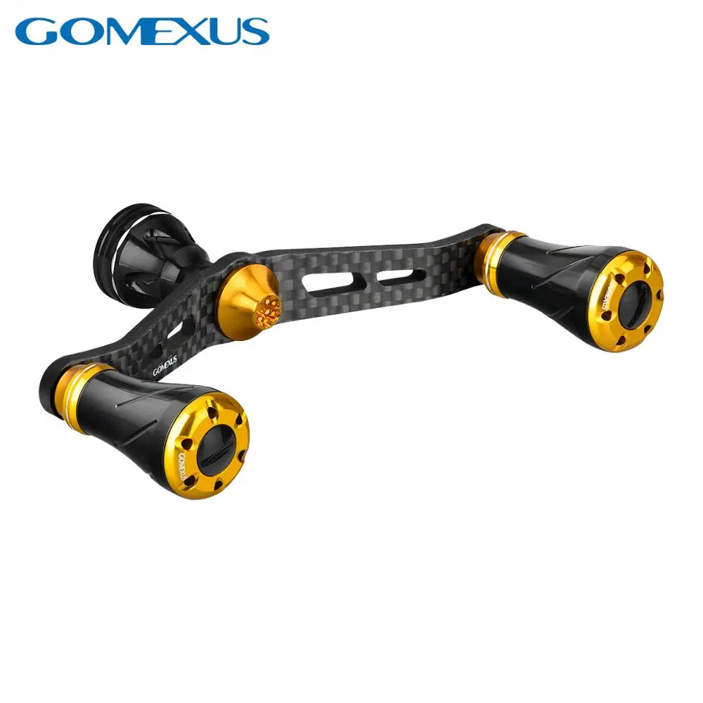 Углеродная двойная ручка Gomexus 82 мм 98 для спиннинга Daiwa 1000 3000
