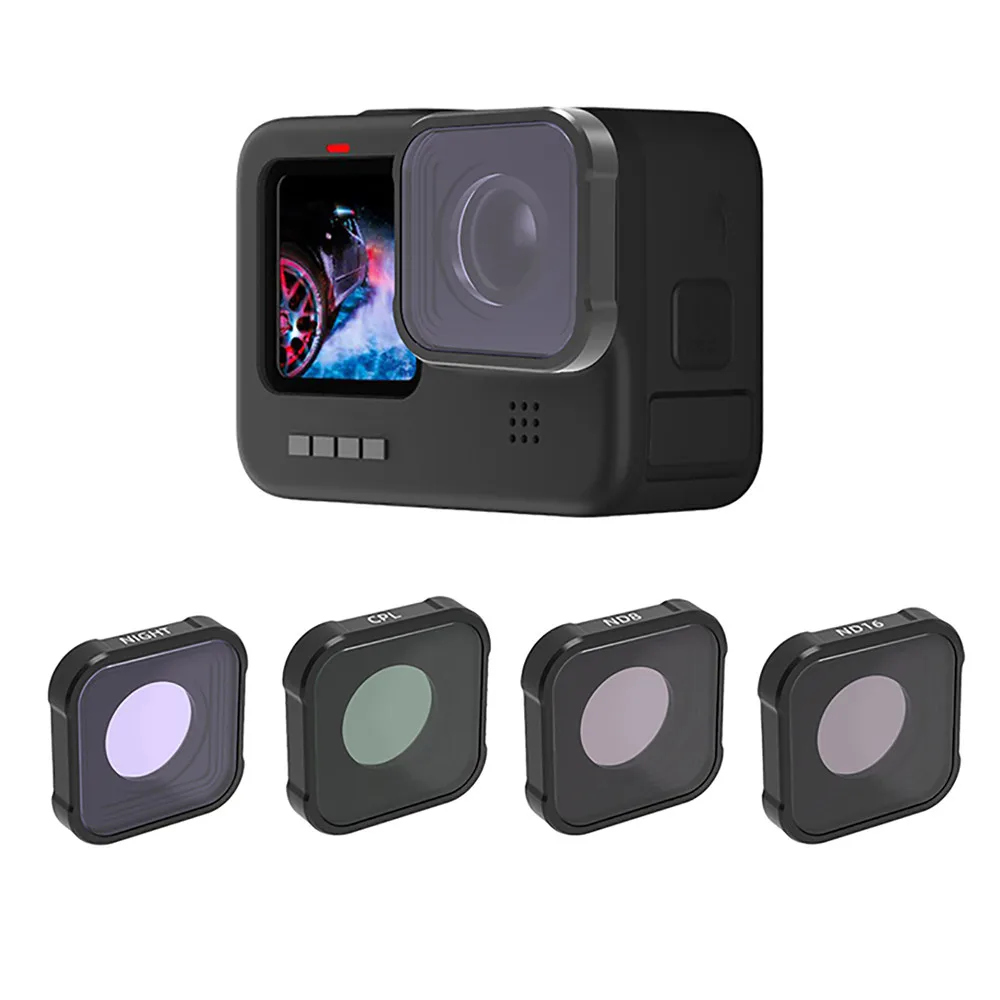 

Набор фильтров для объектива камеры UV CPL ND4 ND8 ND16 ND32 ND64