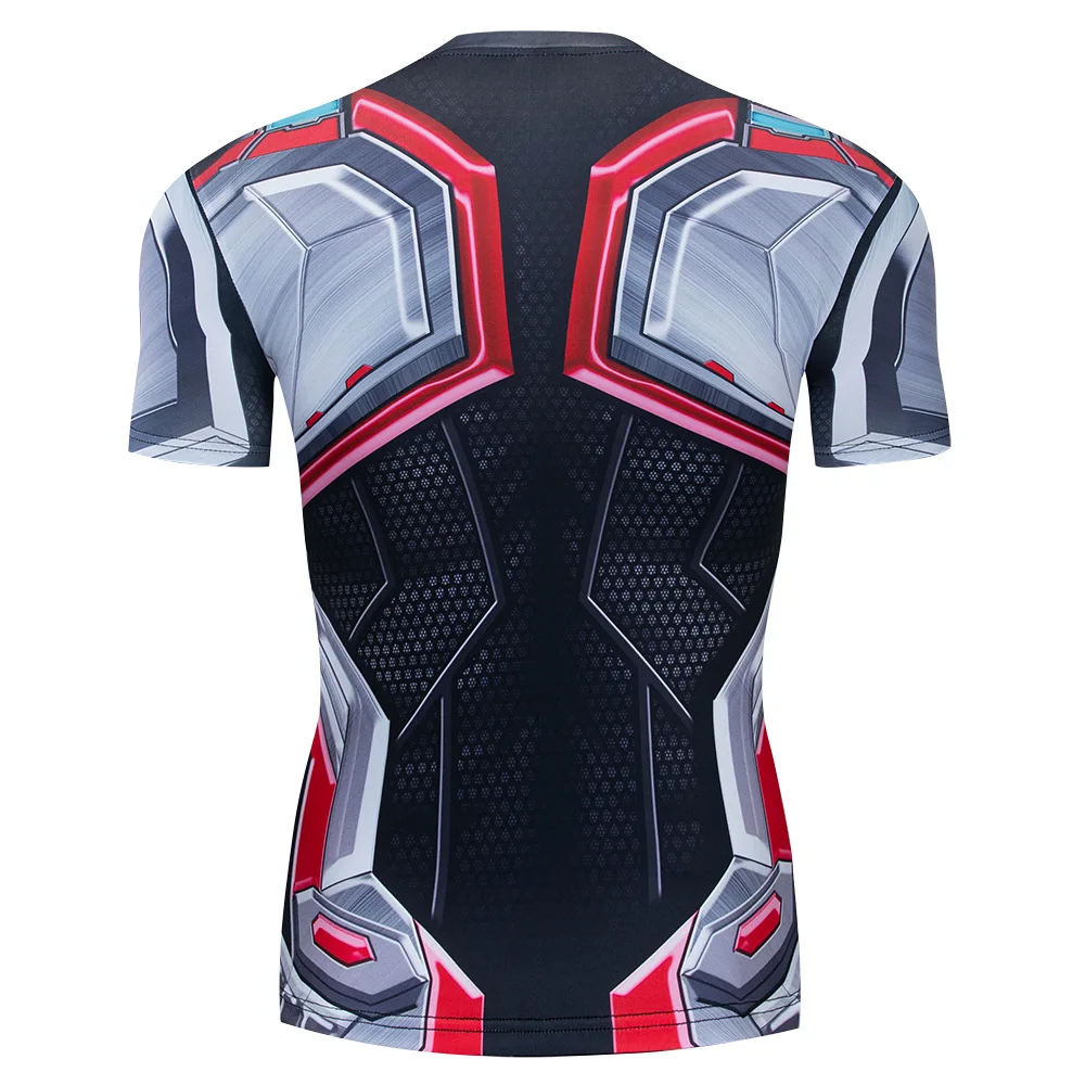 

Marvel 3D T shirts Anime Thor Odinson Avengers 4 Compression Shirt Fitness T-shirt Men Short Sleeve Cosplay Costume Mens Tshirt