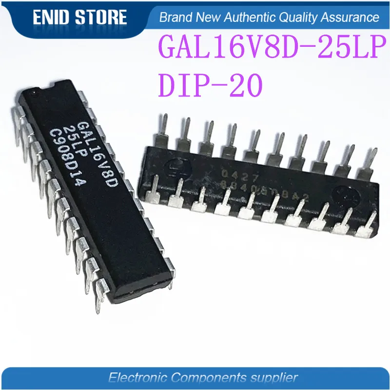 10 шт./лот GAL16V8D GAL16V8D-15LP GAL16V8D-15LPN DIP20 GAL16V8D-25LP GAL16V8D-7LP GAL16V8D-25QP DIP GAL16V8 16V8D