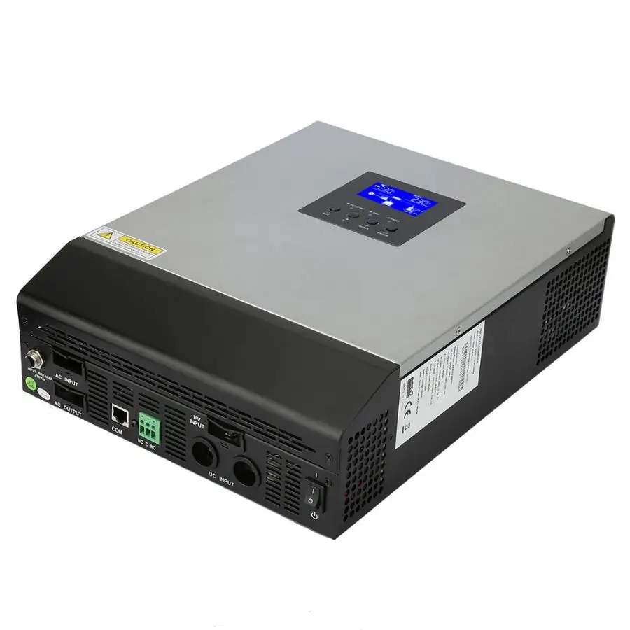 Высокочастотный Гибридный инвертор 3KVA 2400W немодулированный синусоидальный
