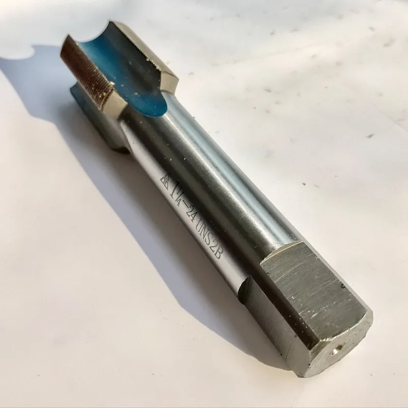 Бесплатная доставка 1 шт. американский стандарт HSS tap 1/4 &quot 7 8 10 12 14 16 18 20 24 28 Tap для