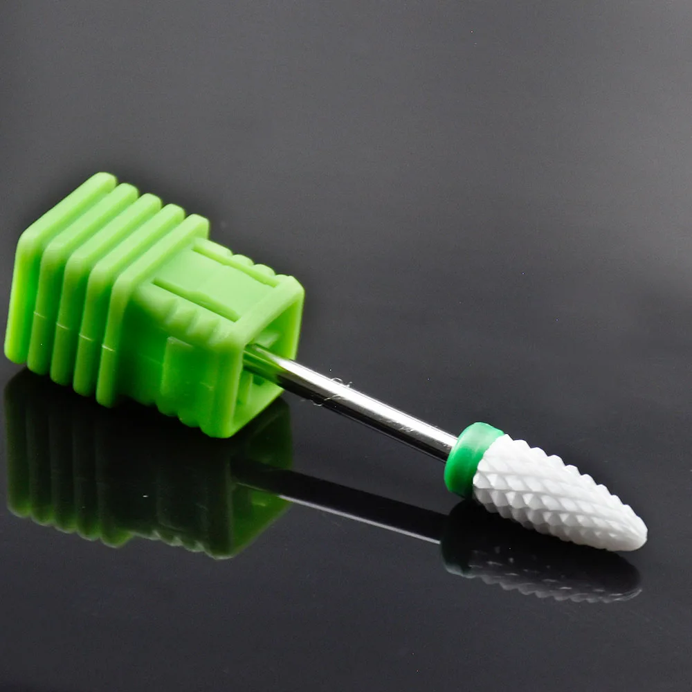 TIMISTORY керамический сверло для ногтей 2 35 мм Фреза Электрический Маникюрный станок