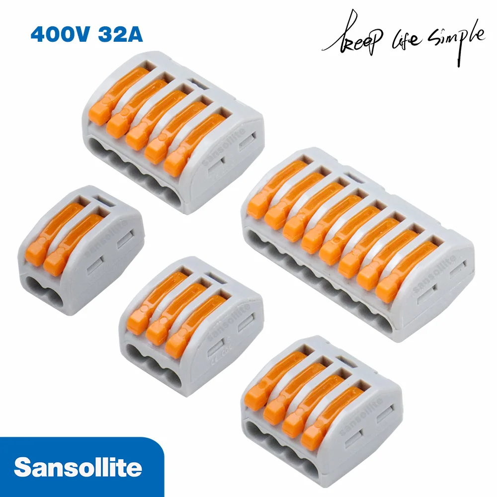 

30-200pcs Connector wire home improvement cable conector Terminal terminator conectores electricos electrical conector de carga