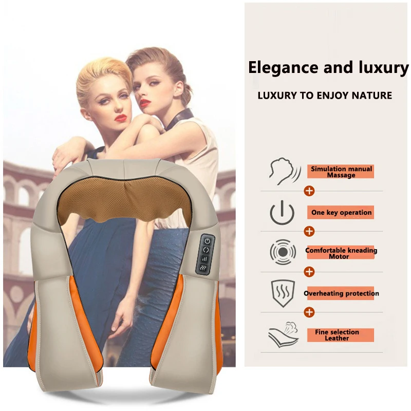 

Электрический массаж шиацу плечо массажер для тела многофункциональный шаль обогреваемый разминание Car/Домашний Массажер