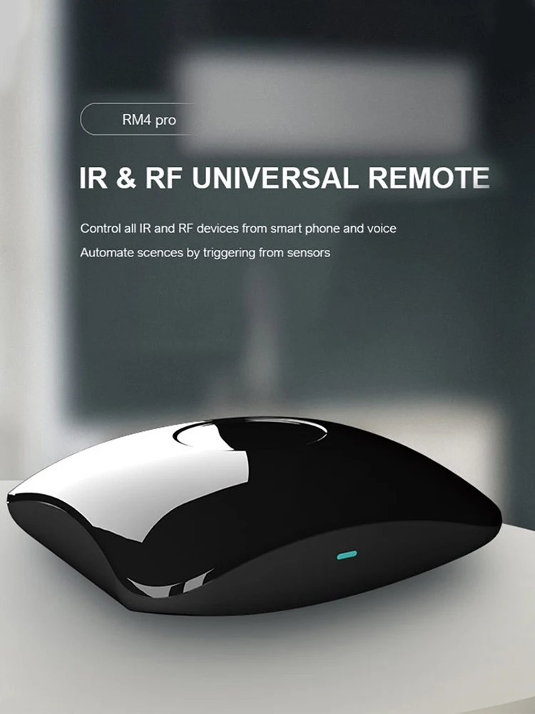 

BroadLink RM4 Pro Universal Wifi Remote Controller IR RF Switch Smart Home Automation Devices for TV Air Conditioning STB Audio
