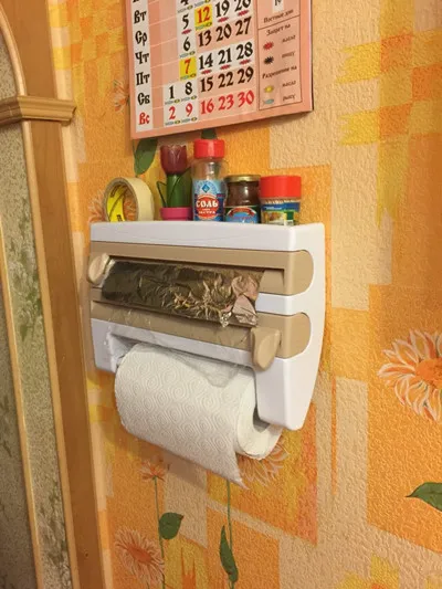 Loozykit вешалка для полотенца Держатель бумажный диспенсер пленочные стойки кухонные Держатели и подставки полотенце s фольга бумажная резка
