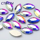 Стразы для дизайна ногтей, 4 х8 мм, 20 шт.