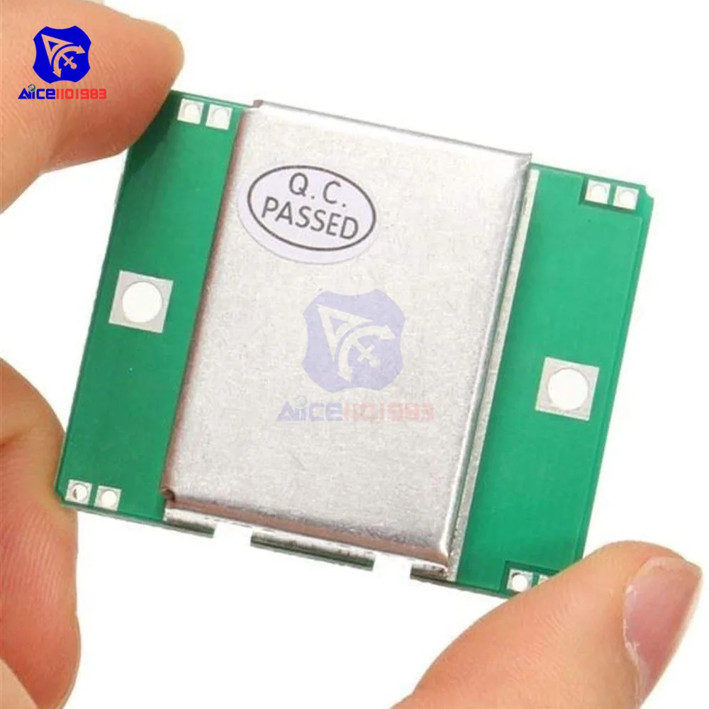 diymore HB100 Wireless Microwave Sensor Module 10.525GHz Doppler Radar Motion Detector 40mA for Arduino
