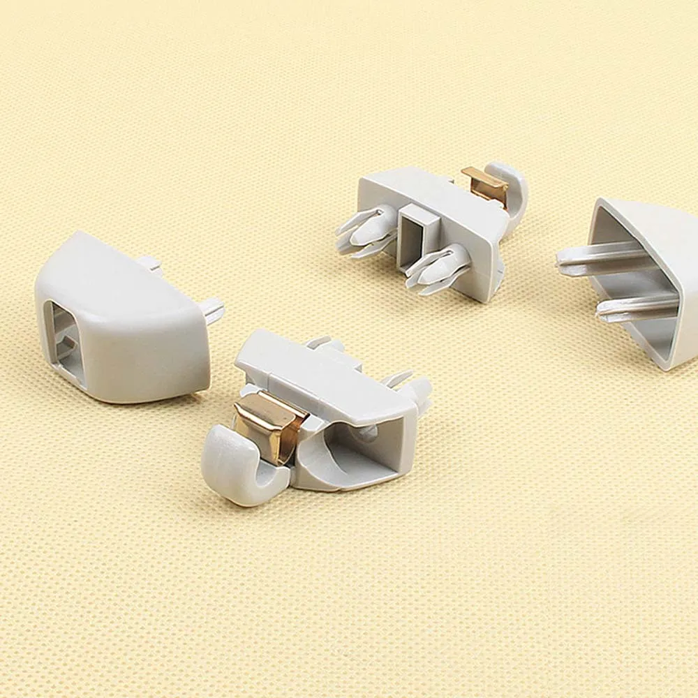 

1Pcs Gray Sun Visor Clip Fit For VW Euro Passat Polo UP SEAT MII SKODA CITIGO Rapid 12-15 6R0 857 561 Y20