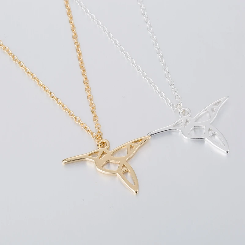 Ожерелье Jisensp из нержавеющей стали с подвеской в виде птицы | Украшения и