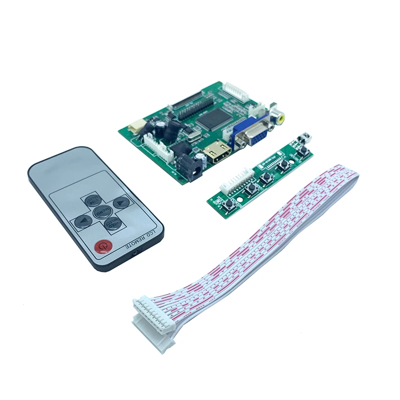 7-дюймовый ЖК TFT-дисплей HDMI VGA монитор Sn + пульт дистанционного управления для Raspberry