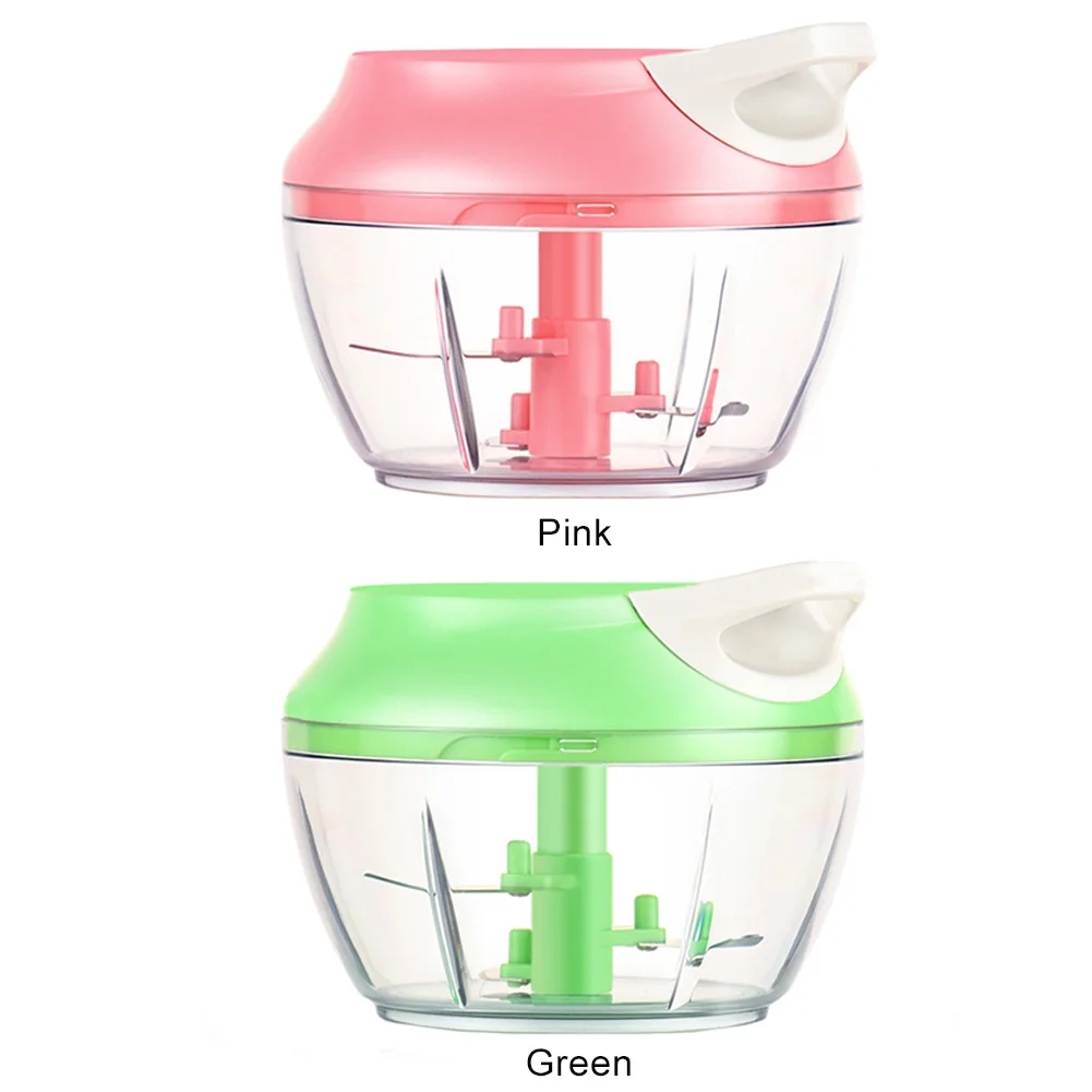 

Portable Kitchen Grinder Tool Household Meat Vegetable Garlic Grinder Manual Cutter Gadgets Multi Hand-Pulled Chopper Grinder