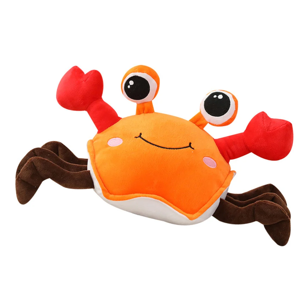 

1pc Cartoon Crab Doll Pillow Adorable Stuffed Vivid Crab Throw Pillow
