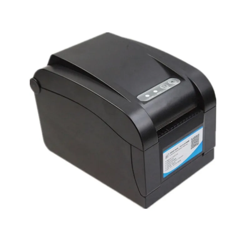 High End Thermal Sticker Label Printer  QR Code Receipt  Bill POS Barcode Print Support 20-80mm Width Label Print Paper 350B