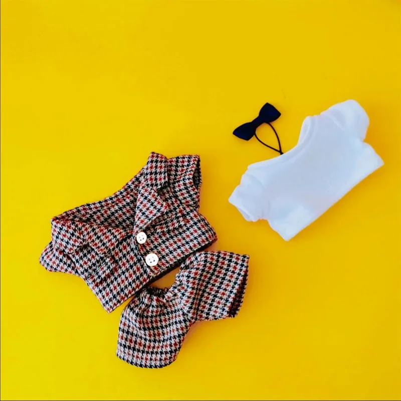 

15cm 20cm exo baby clothes cotton doll clothes no attributes doll clothes suit Doll accessories