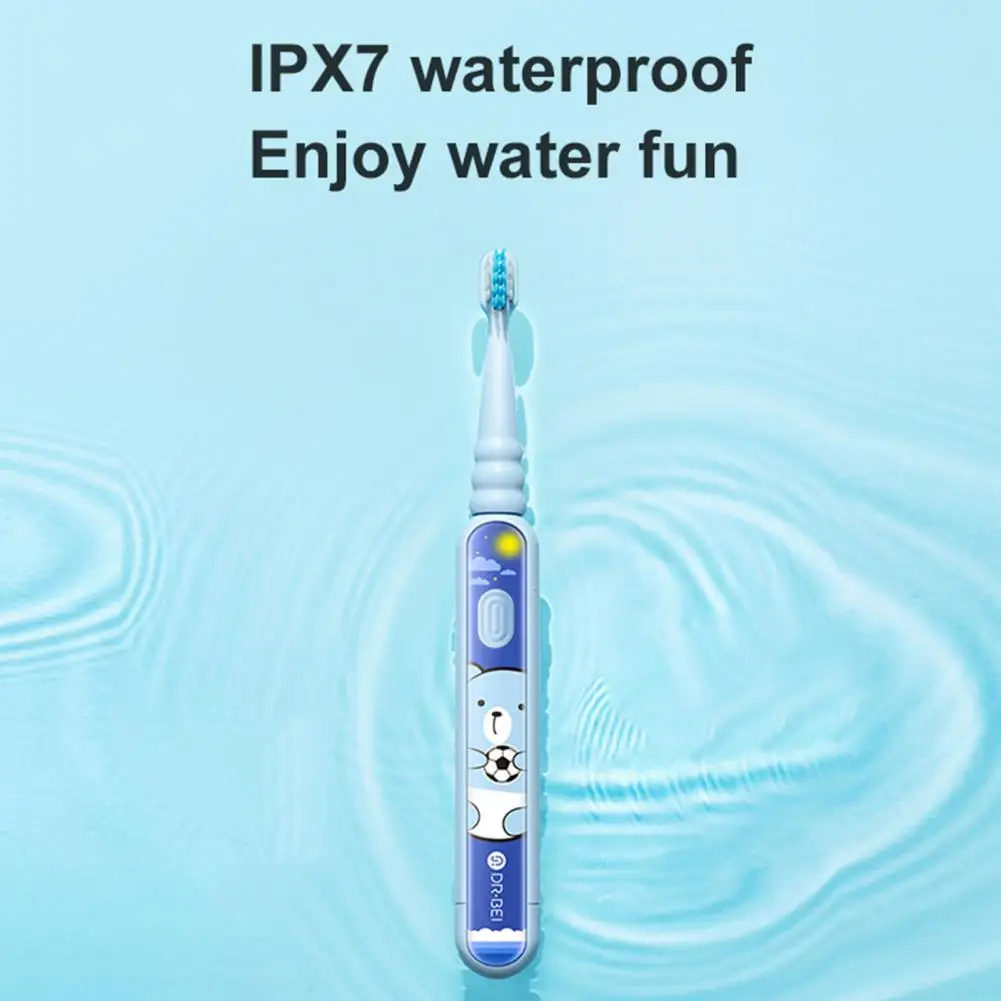 Goedkoop 1 Set Dr · Bei Elektrische Tandenborstel Cartoon Vorm Smart Sensor Zachte Haren Ultrasone Kid Automatische Voor Gift Elektrische Tandenborstel