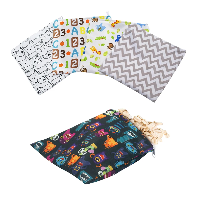 Многоразовый моющийся безопасный Ланч-бокс Mumsbest водонепроницаемый пакет для