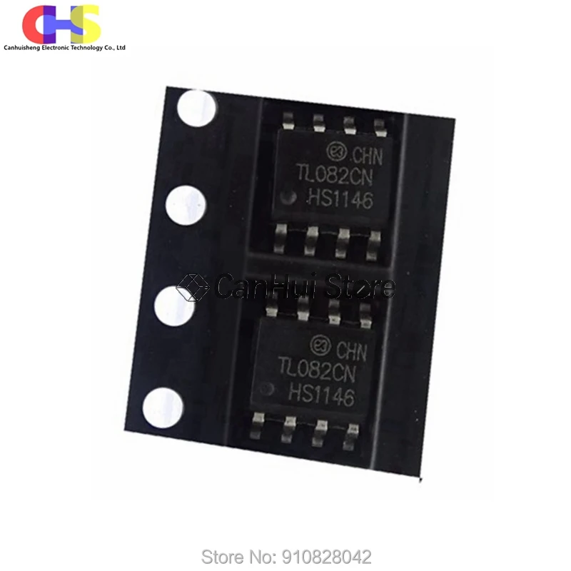 10 шт./лот TL082 TL082CDR лапками углублением SOP-8 TL082CP DIP-8 SMT TL082CDT новый оригинальный в