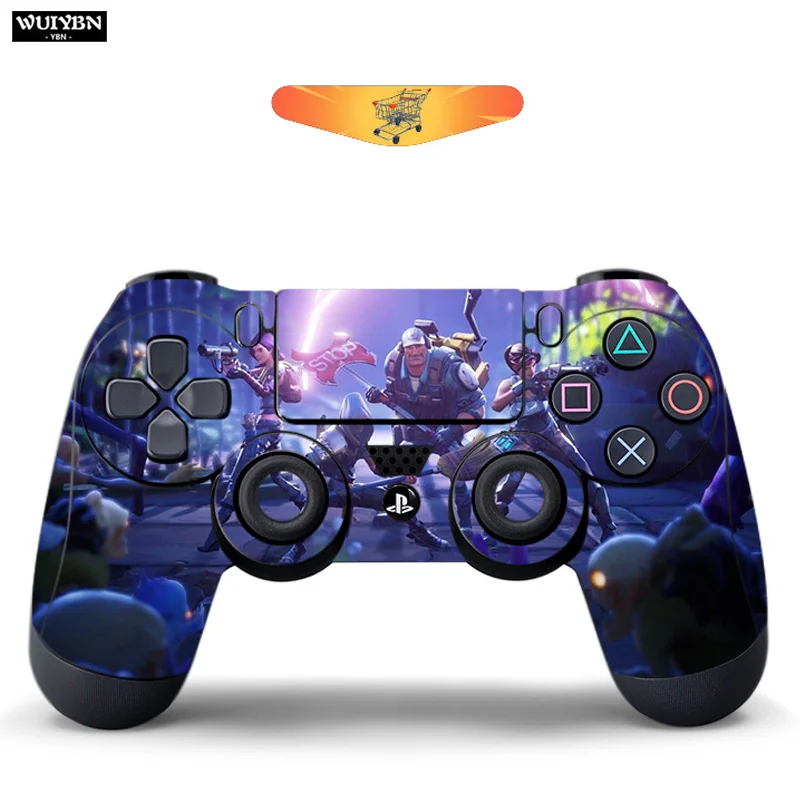 WUIYBN наклейки для геймпада для PS4 Контроллер sony Playstation 4 PRO контроллер наклейка КОЖА - Цвет: Color 4