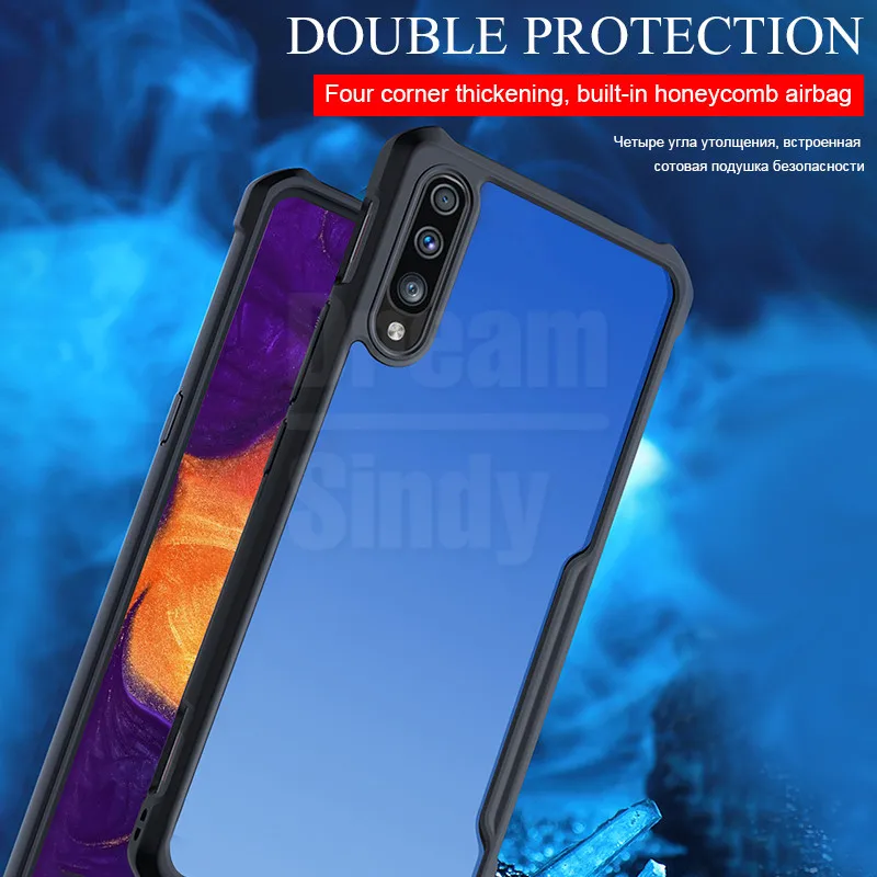 Роскошный бронированный противоударный мягкий бампер чехол для samsung Galaxy A10 A20E A30 A40 A50 A70 M10 M20 M30 силиконовый защитный чехол для телефона чехол