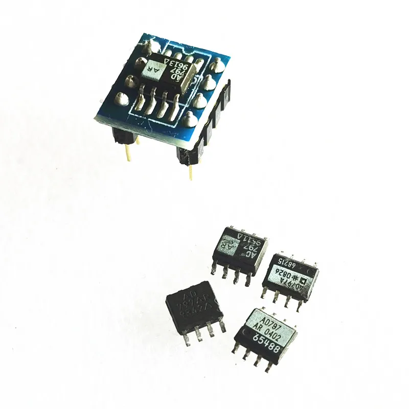 1 шт. AD797 * 2 двухканальный операционный усилитель б/у старый |