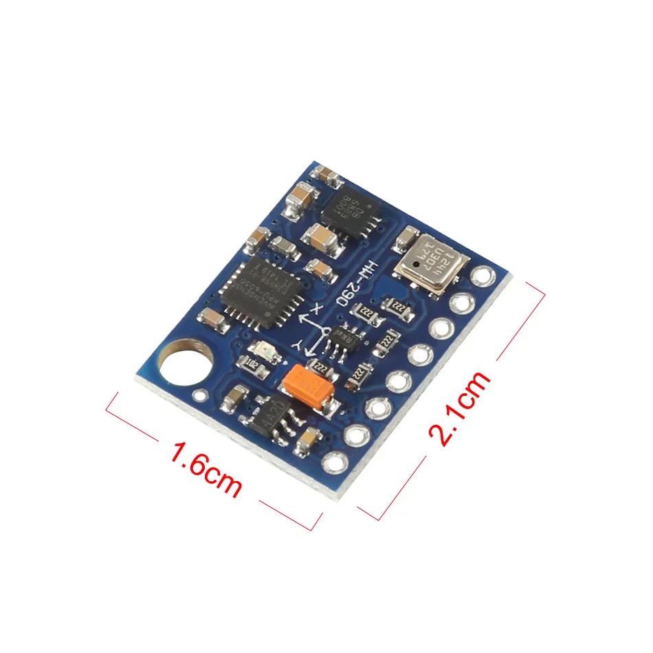 GY-87 10DOF модуль MPU6050 HMC5883L BMP180 GY87 Сенсор для Arduino | Электронные компоненты и