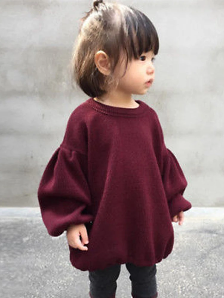 Для новорожденных одежда для малышей свитера девочек топы Пуловеры маленьких