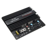 pa 60a 12v mono 600w high power car audio amplifier fashion wire drawing powerful bass subwoofers amplifier with 20a fuse