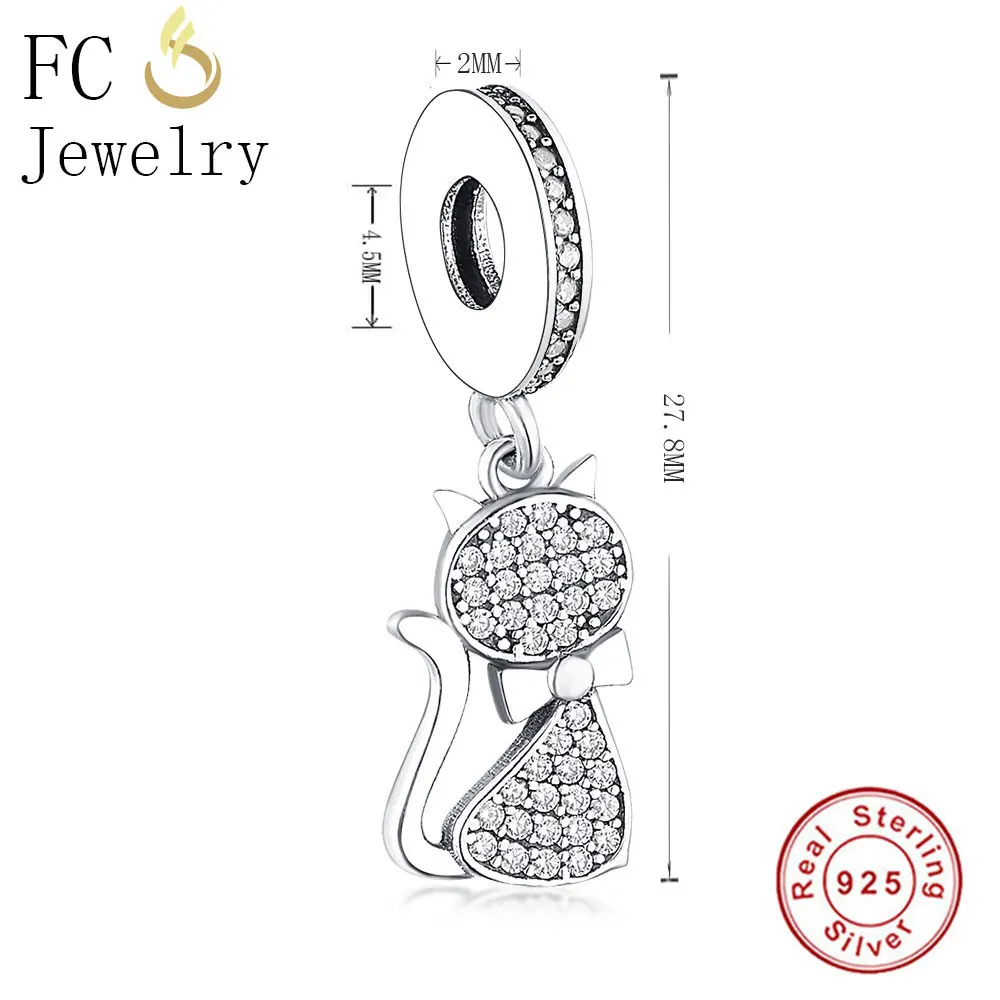 FC ювелирное изделие оригинальный брендовый браслет с подвеской из стерлингового