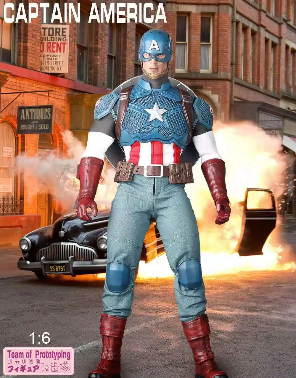 Marvel Капитан Америка 1:6 шарнирные подвижные фигурки|Игровые фигурки и