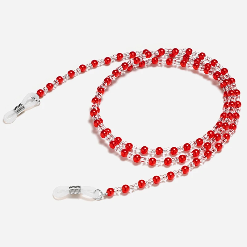 

Glasses Rope Sunglasses Hanging Chain Glasses Chain Glasses Hanging Rope Multicolor Beaded Glasses Rope Exquisite Neck Straps